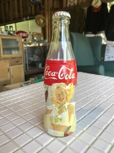 コカコーラ 百周年記念ボトル 250ml 高さ200mm 直径55mm ガラス瓶 空き瓶 当時物 ビンテージ