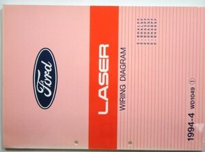 FORD LASER E-BHA/LPF.LSF.5PF.5SF.8PF.8SF 電気配線図