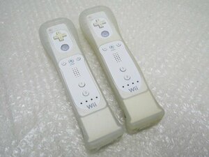 PK16076S★任天堂★Wiiリモコン モーションプラス ジャケット付 2個セット★動作品★