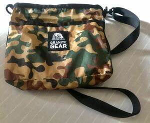 新品　グラナイトギア GRANITE GEAR サチェル サコッシュ ハイカー タクティカル サッチェル カモフラ柄