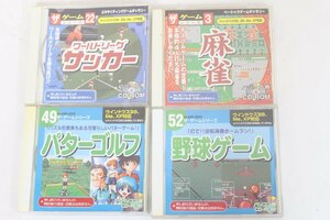 ○PCゲーム Windows 95 98 Me.XP対応 野球/麻雀/ゴルフ/サッカー