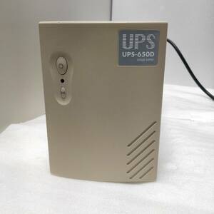 △UPS SANWA SUPPLY UPS-650D HFP 無停電電源装置【ジャンク品】