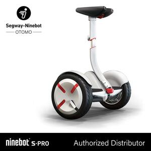 550 セグウェイ Segway-Ninebot S-PRO 電動 バランスモビリティ ナインボット エスプロ ホワイト 訳有品 ステップ色違い