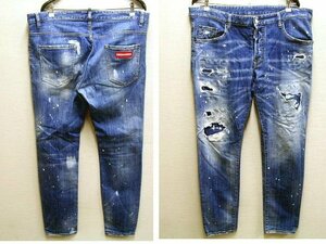 即決[58]DSQUARED2 SKATER JEAN 19AW S74LB0603 スケーター ジーン スリム デニム パンツ■6402