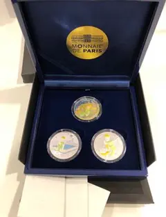 星の王子さま 75周年 記念コイン カラー銀貨 3種セット