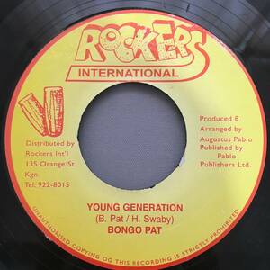 Bongo Pat / Young Generation　[Rockers International]
