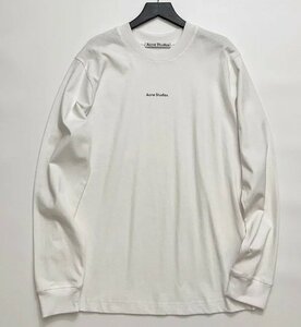 acne studios アクネストゥディオズ トップス Tシャツ 長袖 レディース メンズ カジュアル ホワイト L