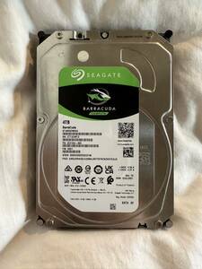 Seagate BarraCuda ST4000DM004 3.5インチ 4TB SATA HDD ハードディスク #GMTD