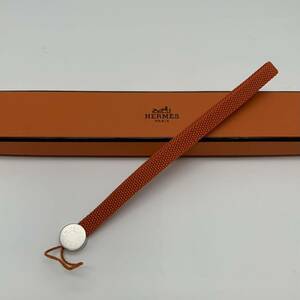 ●【売り切り】HERMES（エルメス）ストラップ オレンジ