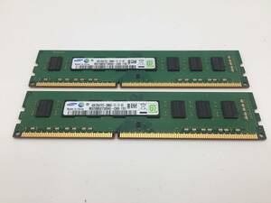 即配 動作品 SAMSUNG デスクトップ用 / DDR3-1600 / PC3-12800U 4GB x 2枚 計8GB / M378B5273DH0