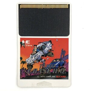 タイトー　PC Engine PCエンジン HuCARD CHASE H.Q. 【311-016#YP60】