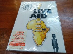 *希少 新品未使用DVD* LIVE AID 1985 ライヴ・エイド 初回生産限定盤 4枚組DVD QUEEN/Who/Zeppelin/Dylan/U2/Madonna/McCartney/Bowie/Sade