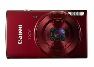 Canon デジタルカメラ IXY 190 レッド 光学10倍ズーム IXY190RE(中古品)