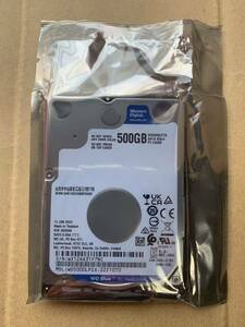 【新品20個セット】 Western Digital ハードディスク WD5000LPZX SATA HDD 500GB 2.5インチ