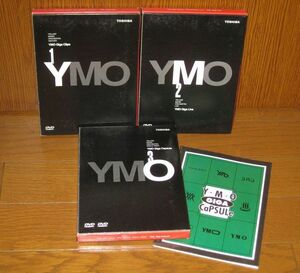 初回仕様ケース！YMO（坂本龍一・細野晴臣・高橋幸宏）・DVD・「YELLOW MAGIC ORCHESTRA / YMO.Giga Clips & LIVE & Capsule」