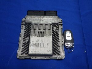 H27年 アウディ A6 アバント 2.8FSIクワトロ DBA-4GCHVS エンジンコンピューター ECU CHV 6CYL AT 4WD 4G0907552J 4G[ZNo:05003671]