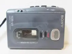 【max】SONY　カセットレコーダー　Tcm-59/4790/カセットテープ