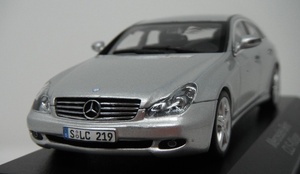 【ディーラー特注!】Ж ミニチャンプス 1/43 PMA メルセデス ベンツ CLS 2004 銀 Mercedes Benz Silver MINICHAMPS Ж Daimler AMG E CLA