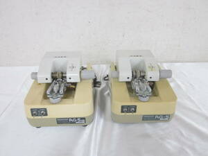 ⑭ Takubo タクボ AG-5 DX AG-5 自動溝堀機 レンズ加工機 2台セット 0604191011