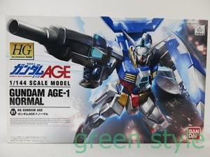 ガンダム　エイジ　1/144　HG　ガンダムAGE　ノーマル　バンダイ　未組立　プラモデル　ガンプラ　