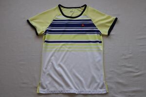 【新品】エレッセ ellesse レディース テニス 半袖 Tシャツ Sスリーブプラクティスクルー EW08111レディース M