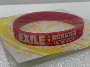 レア EXILE MONSTAR ゴムブレス 未使用品 ライブ グッズ コレクション ブレスレット アクセサリー ラバー エグザイル モンスター