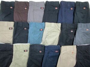 アメリカ輸入★Dickies/ディッキーズ ワーク パンツ 大量 18本セット★古着卸 W28～W30 アメカジ USA 人気 まとめ売り オススメ No.M-1