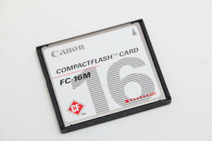 16MB CFカード　キヤノン　Canon　FC-16M