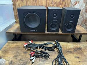 Fostex PM-SUBmini Active Subwoofer ペア オーディオ コンポ PM0.3 Personal Active Speaker System スピーカー 音響 