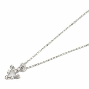 ジュエリー ダイヤ ネックレス ブランドオフ JEWELRY K18WG（ホワイトゴールド） ネックレス K18/K18WG 中古 レディース