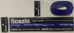 スパッツィオ　Spazio  ヘアバンド+ シューレース　青