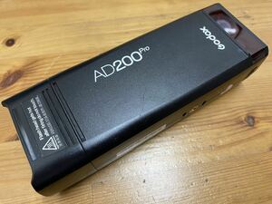 【A-30】通電確認済み Godox AD200 pro スピードライト フラッシュ ゴドックス ストロボ