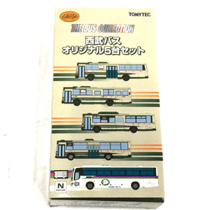 トミーテック バスコレクション 西武バス オリジナル5台セット Nゲージ バスコレ走行システム対応 保存箱付 TOMYTEC