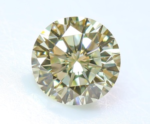 【１００円～】ＶＶＳ２！0.505ｃｔ 天然ダイヤ ベリーライトイエロー（ナチュラルカラー）Very Good！