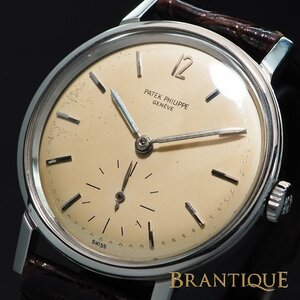 ◆超希少 3417 アンティマグネティック ステンレス◆ PATEK PHILIPPE パテックフィリップ SS 3417 手巻 腕時計 アーカイブ 「23457」