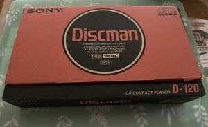 SONY ポータブルCDプレーヤー Discman D−120