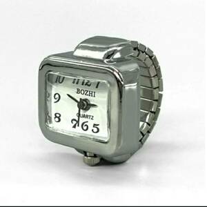 新品　未使用　レディース 腕時計 リングウォッチ 指輪時計 指時計　0091 アナログ 指輪　送料無料　フリーサイズでシンプルで使いやすい