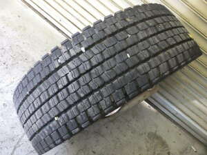 r345-56 ★ 中古 スタッドレスタイヤ 245/70R 19.5 136/134J ダンロップ DECTES SP001 2019年製 タイヤ ホイール 大型 低床 1-0