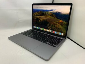１円スタート！！Apple MacBook Pro A2338 (13-inch,M1,2020) UKキーボード スペースグレイ [Nmc]