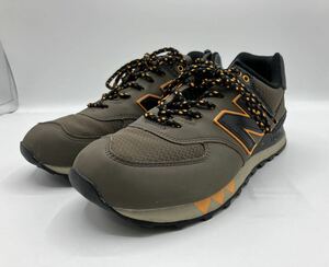 240418350001 NEW BALANCE ニューバランス NB ML574NFM 574 カーキ オレンジ ブラック 19FW 25.0cm ユニセックス 中古