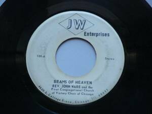 ゴスペル EP Rev. John Ware & The First Congregational Church of Victory Choir of Chicago JW盤 クワイア