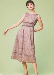 美品☆TOCCA トッカ☆ PINK JAIPUR ロングドレス ワンピース 2