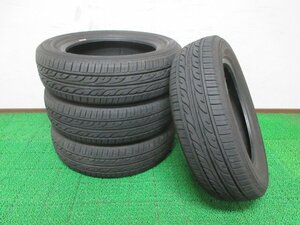 L911【送料無料】175/65R15 超溝高 8.5~9分山 ダンロップ 夏タイヤ EC202 2023年製 4本 激安 フィット アクア ヴィッツ スイフト MINI 等に