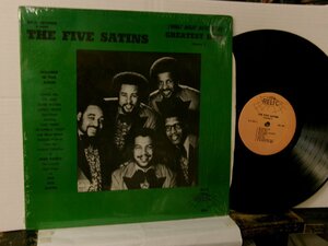 ▲LP THE FIVE SATINS ファイヴ・サテンズ / （WHAT MIGHT HAVE BEEN）GREATEST HITS volume 3 輸入盤 RELIC 5024 DOO-WOP◇r60420