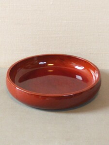 レトロ 漆器 菓子鉢 菓子皿 木製 直径約17.5ｃｍ