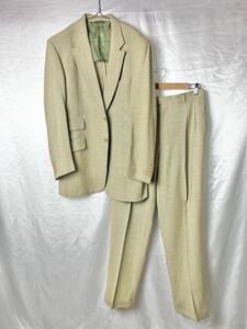 ARNYS Houndstooth Yellow Beige Suit アルニス スーツ セットアップ ジャケット パンツ スラックス 千鳥格子 チェック ヴィンテージ