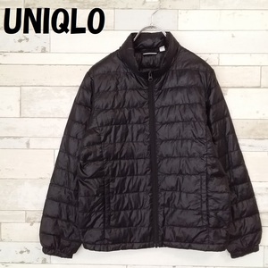 【人気】UNIQLO/ユニクロ ウルトラライトダウンジャケット ブラック サイズ150 キッズ/A123