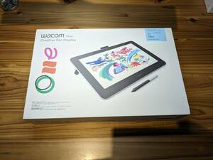 【送料無料】液晶ペンタブレット　Wacom One　23年製