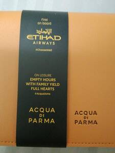 ETIHAD AIRWAYS ビジネスクラス アメニティ ACQUA DI PARMA アクアディパルマ 現品限り