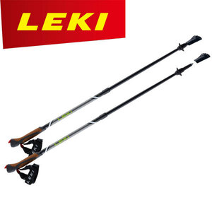 【正規品】LEKI (レキ) スピンショート 1300438 グレー(100) ノルディックウォーキングポール